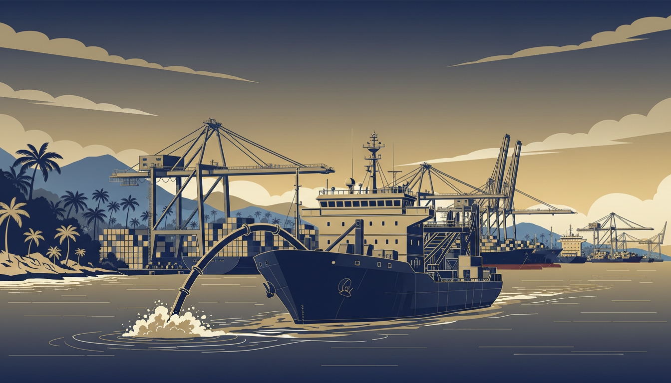 Mozambique : 150 millions de dollars pour draguer le chenal du port de Maputo et accueillir de plus gros navires